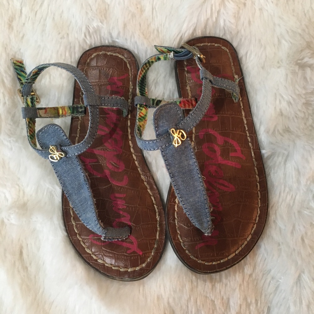 Sam Edelman Tropical Sandals Size 10